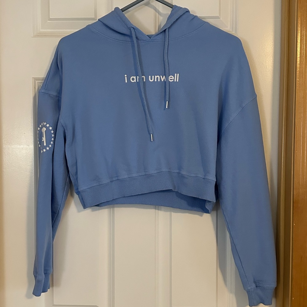 Call her daddy - I am unwell cropped hoodie